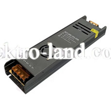 Блок питания 400W AVT-400-12V-33A мини (400Вт 12В 33А) узкий для светодиодной LED ленты, модулей, линеек